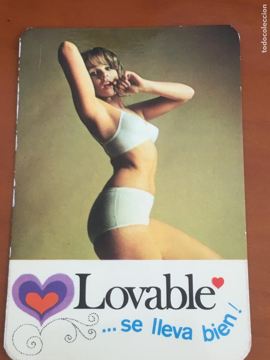 Collezionismo Calendari: lovable calendario chica 1972 perfecto estado