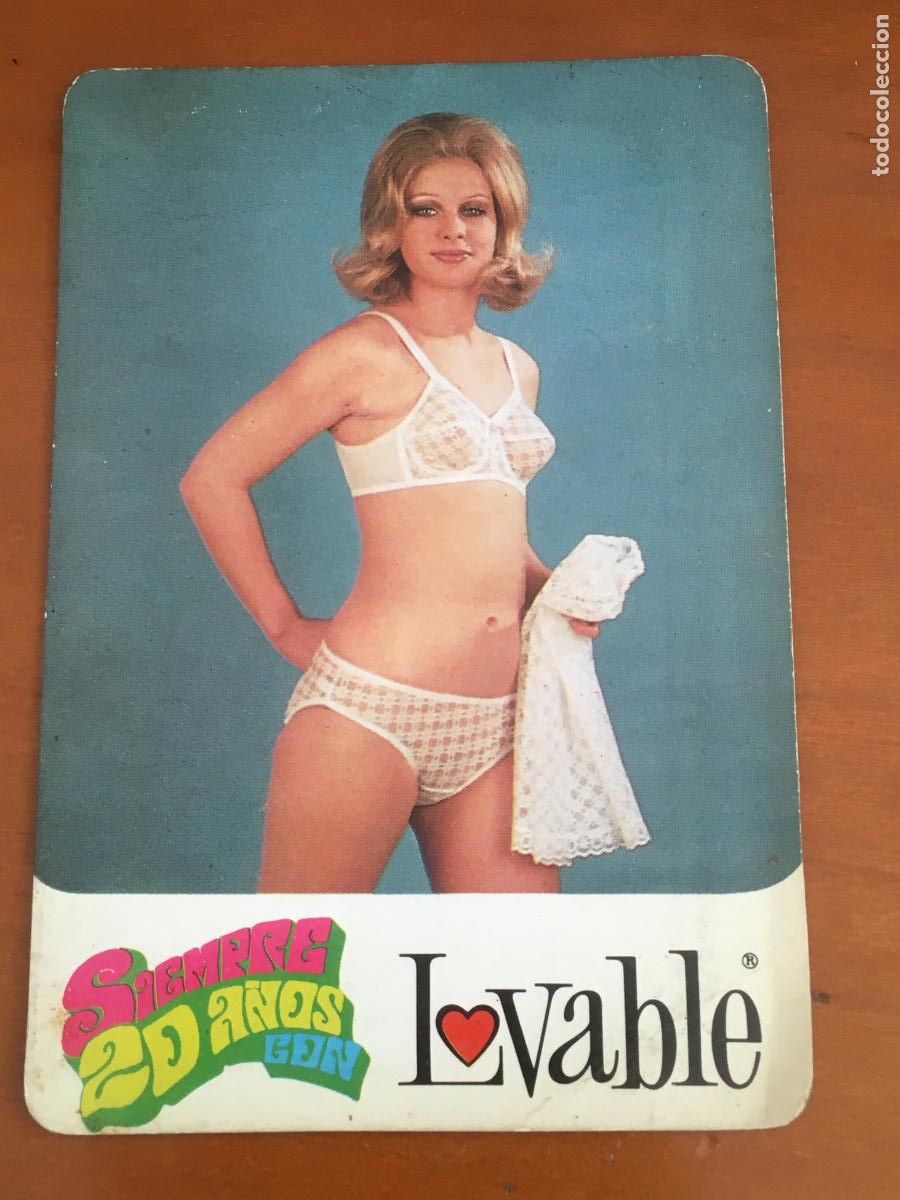 Collezionismo Calendari: lovable calendario chica 1970 perfecto estado