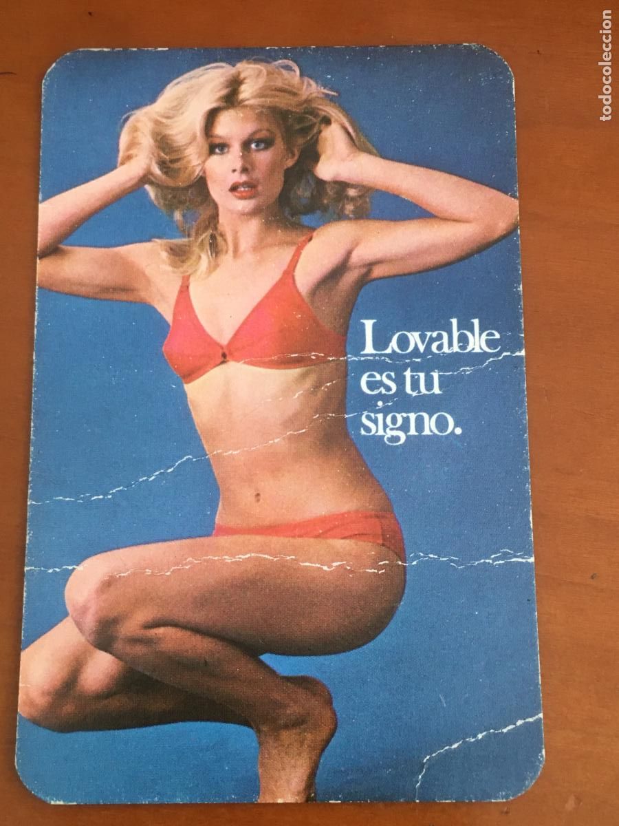 Collezionismo Calendari: lovable calendario chica 1975
