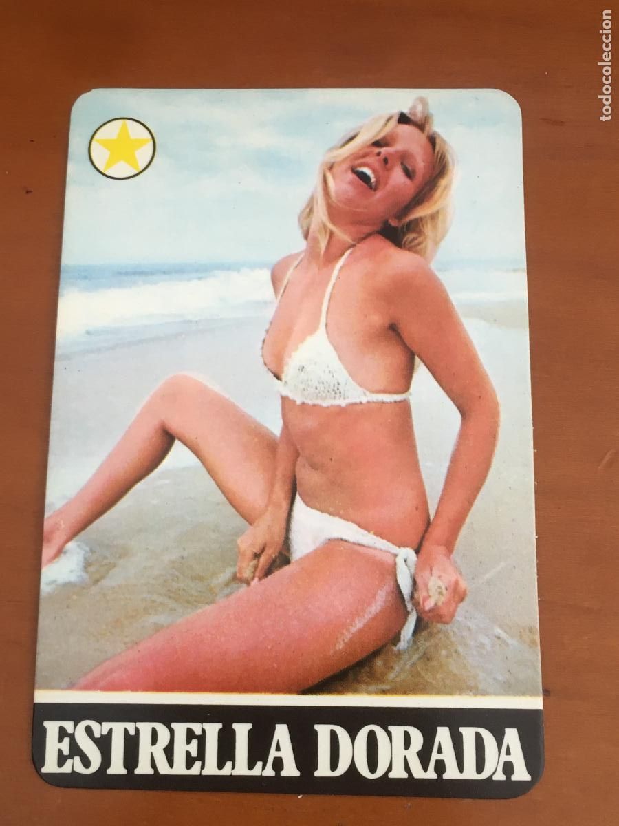 Collezionismo Calendari: estrella damm cerveza calendario chica 1973 perfecto estado