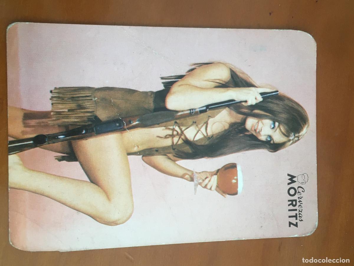 Collezionismo Calendari: moritz cerveza cervezas calendario chica 1972 perfecto estado