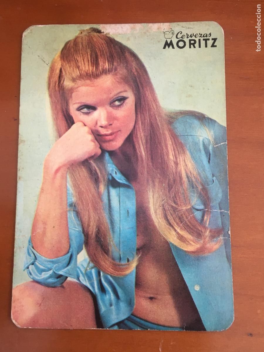 Collezionismo Calendari: moritz cerveza cervezas calendario chica 1971 perfecto estado