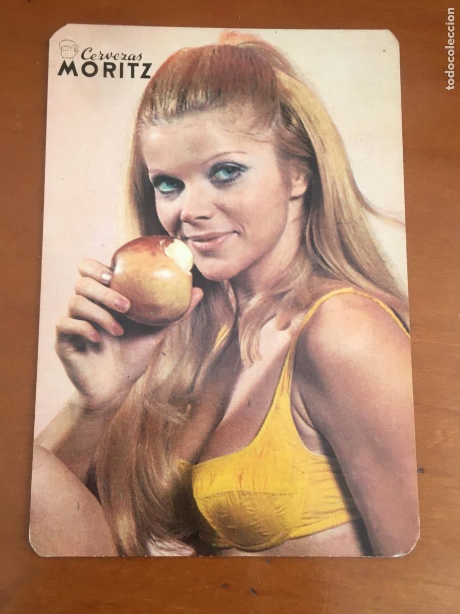 Collezionismo Calendari: moritz cerveza cervezas calendario chica 1971 perfecto estado