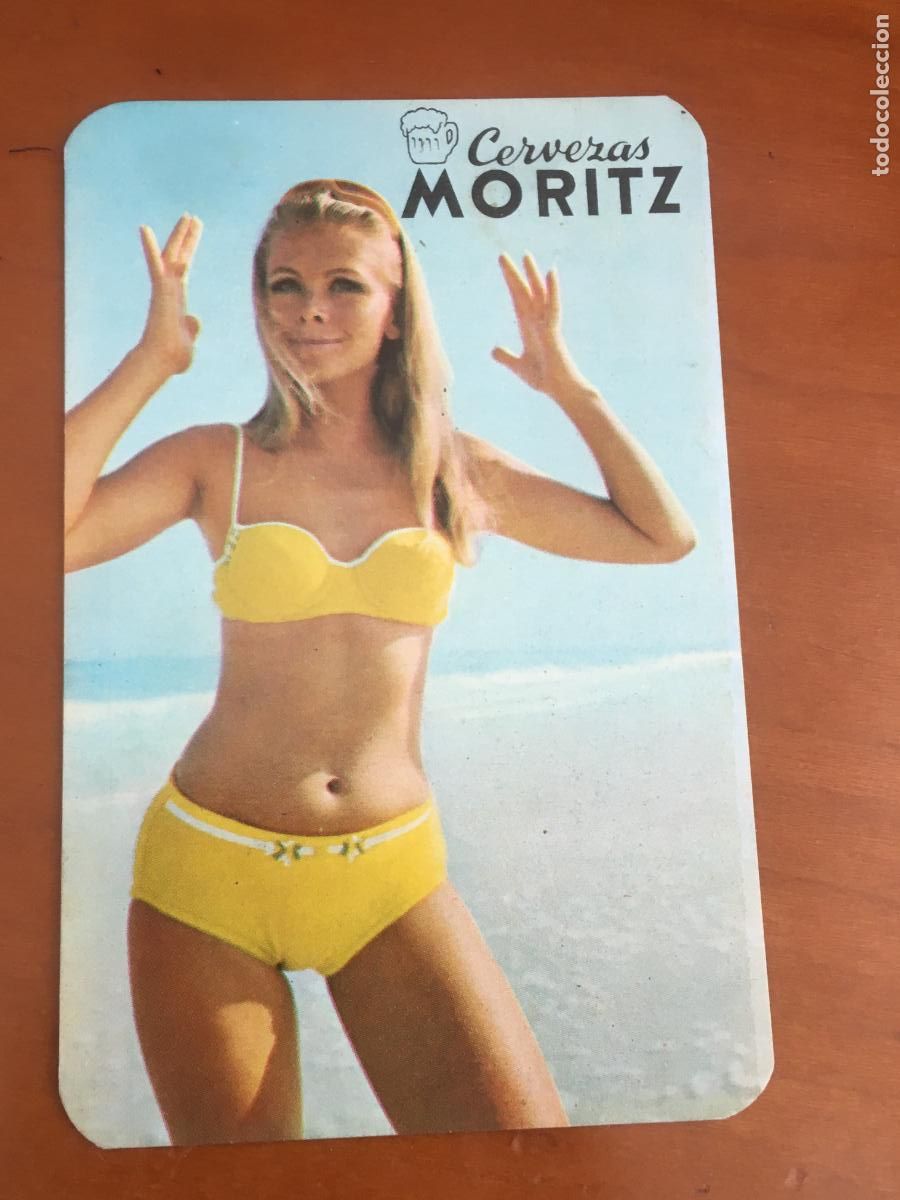 Colecionismo Calend&aacute;rios: moritz cerveza cervezas calendario chica 1969 perfecto estado