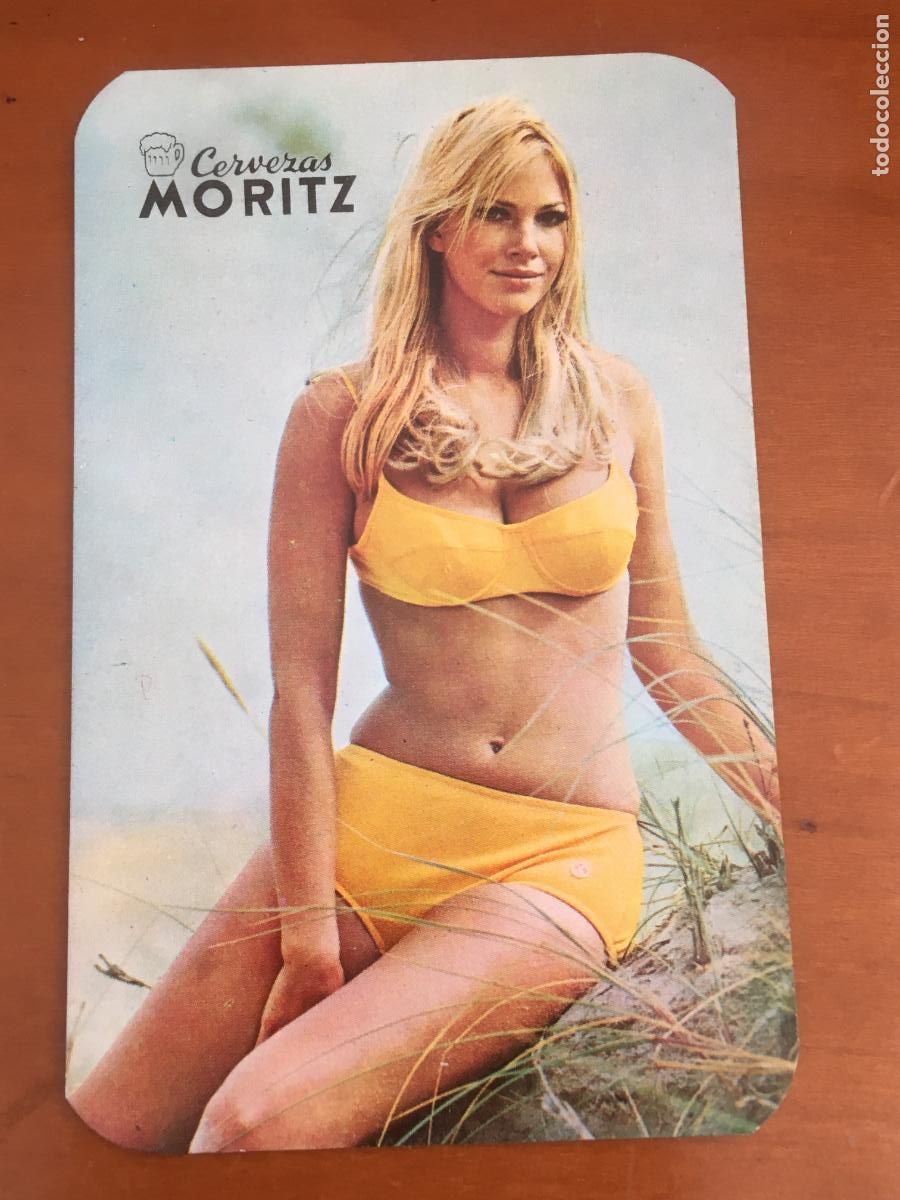 Coleccionismo Calendarios: moritz cerveza cervezas calendario chica 1969 perfecto estado