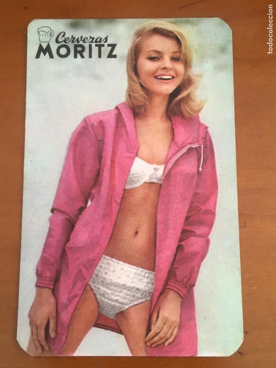 Coleccionismo Calendarios: moritz cerveza cervezas calendario chica 1968 perfecto estado