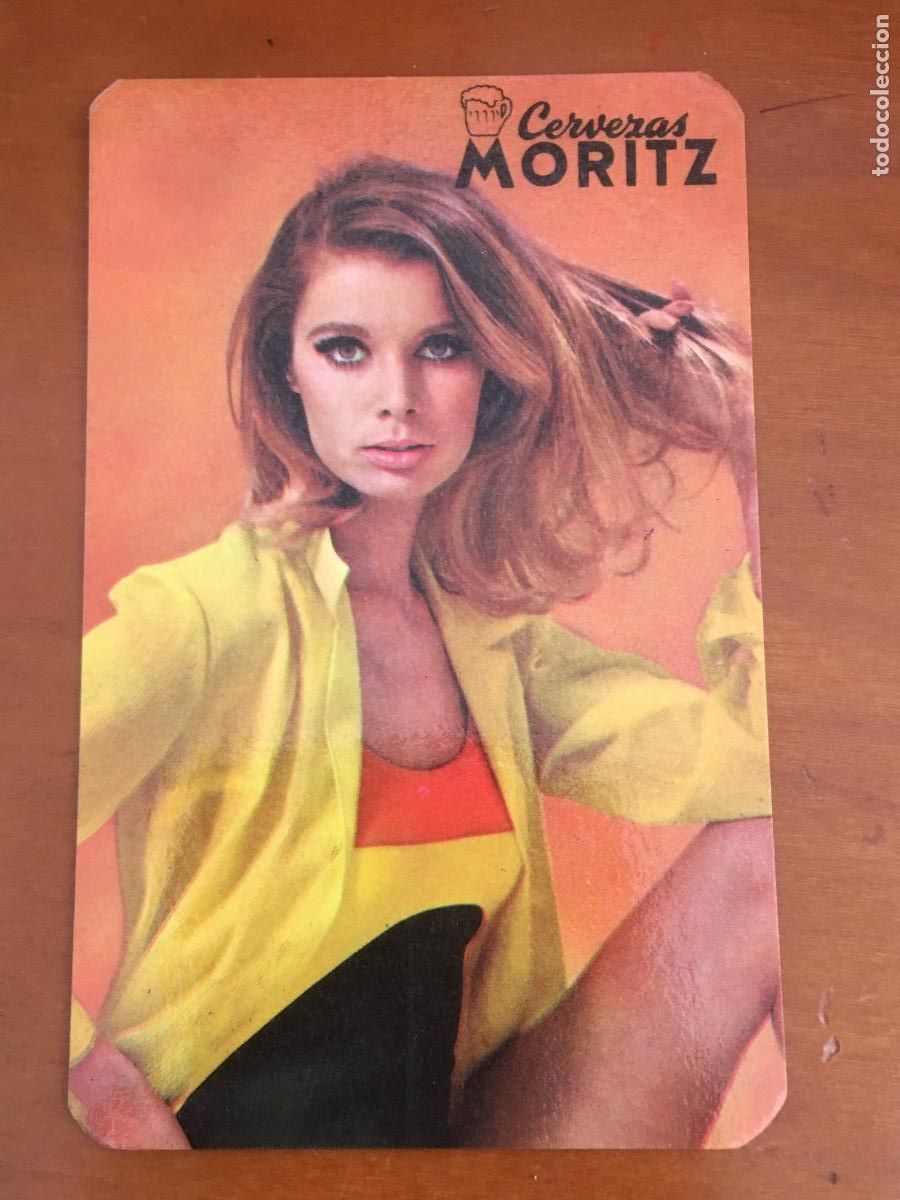 Coleccionismo Calendarios: moritz cerveza cervezas calendario chica 1968 perfecto estado