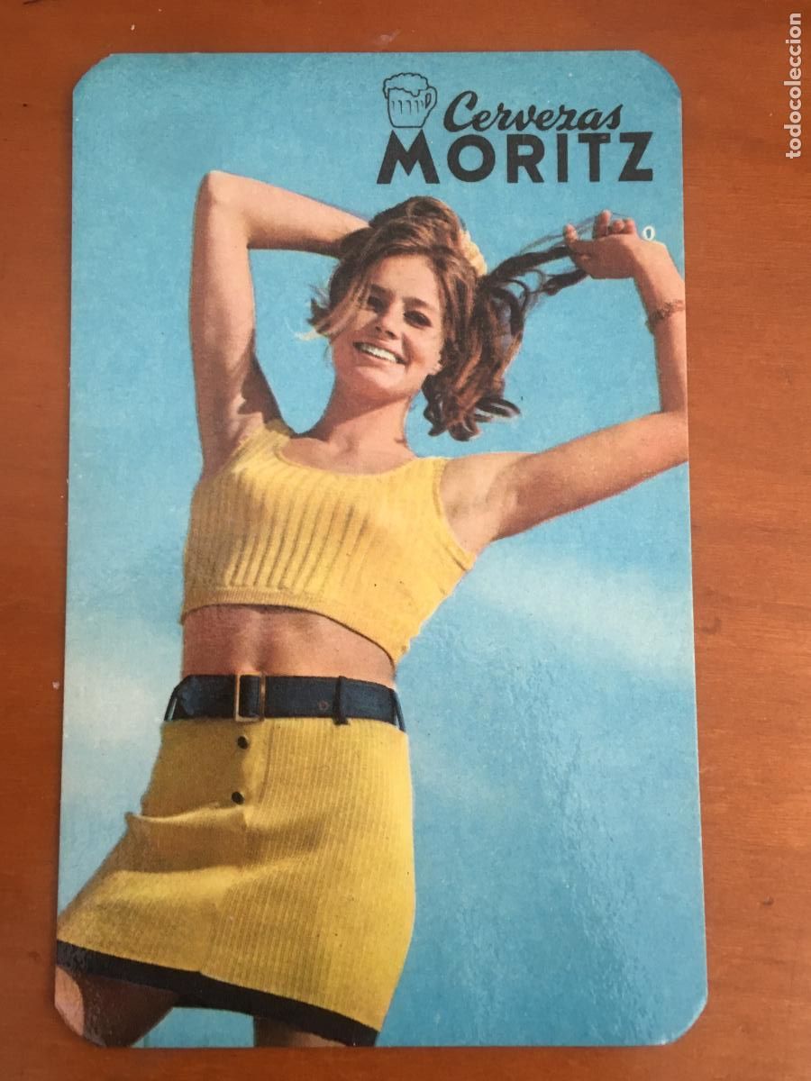 Coleccionismo Calendarios: moritz cerveza cervezas calendario chica 1968 perfecto estado