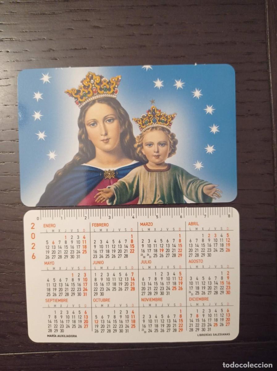 Coleccionismo Calendarios: CALENDARIO PUBLICITARIO. LIBRER&Iacute;AS SALESIANAS. MAR&Iacute;A AUXILIADORA. A&Ntilde;O 2026