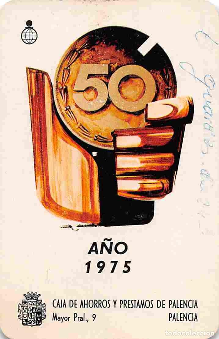 Sammeln von Kalendern: Calendario 1975 Caja de Ahorros y Pr&eacute;stamos Palencia Fournier