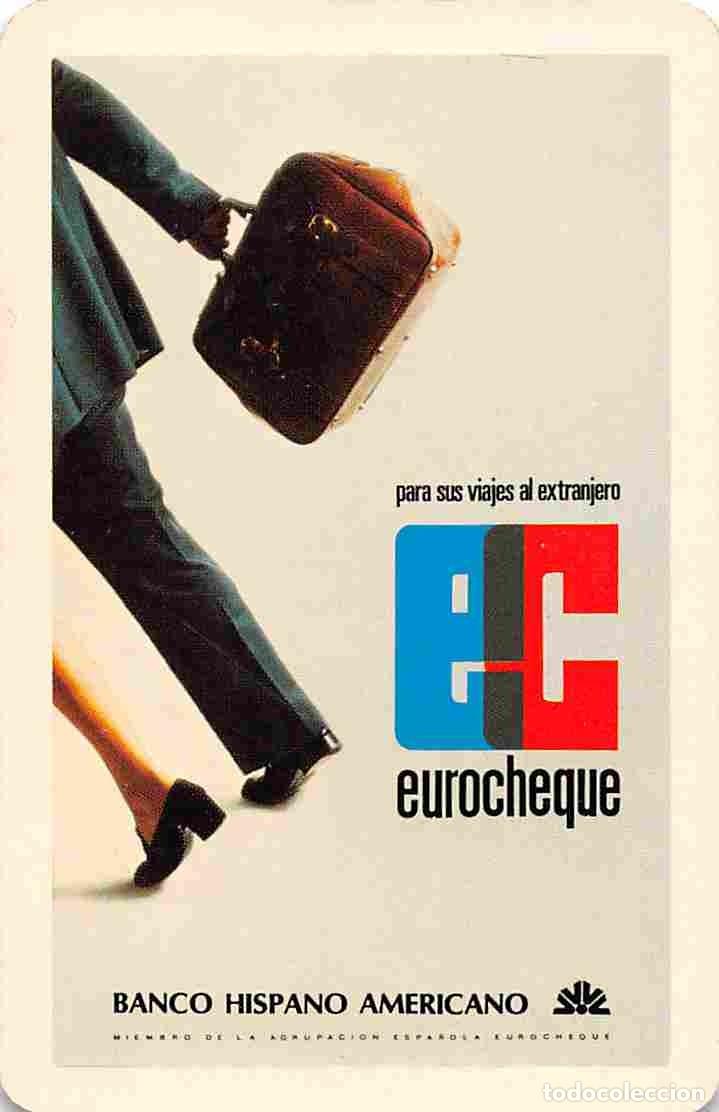 Coleccionismo Calendarios: Calendario 1977 Banco Hispano Americano Eurocheque Fournier