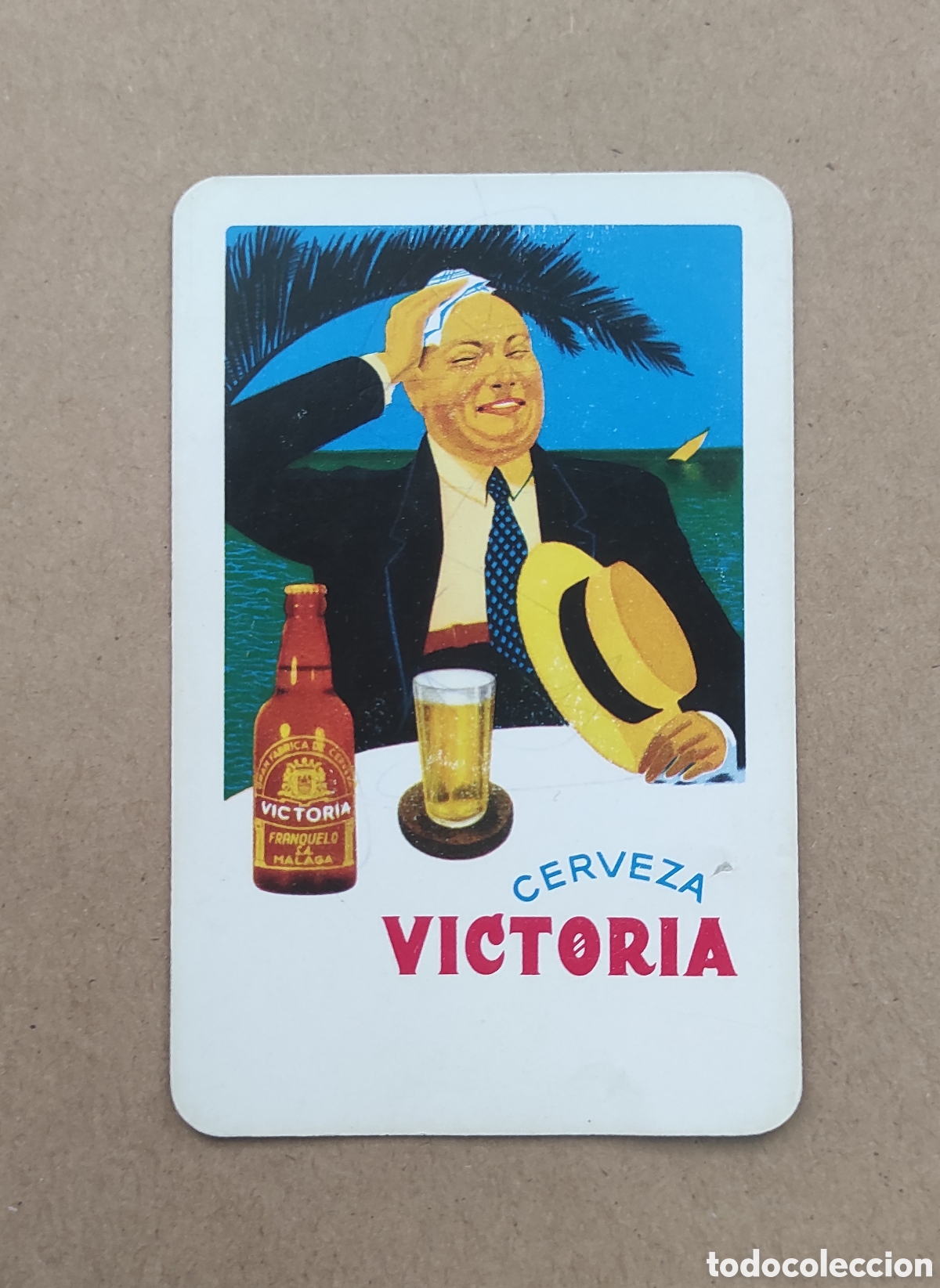 Coleccionismo Calendarios: CALENDARIO FOURNIER CERVEZA VICTORIA 1968