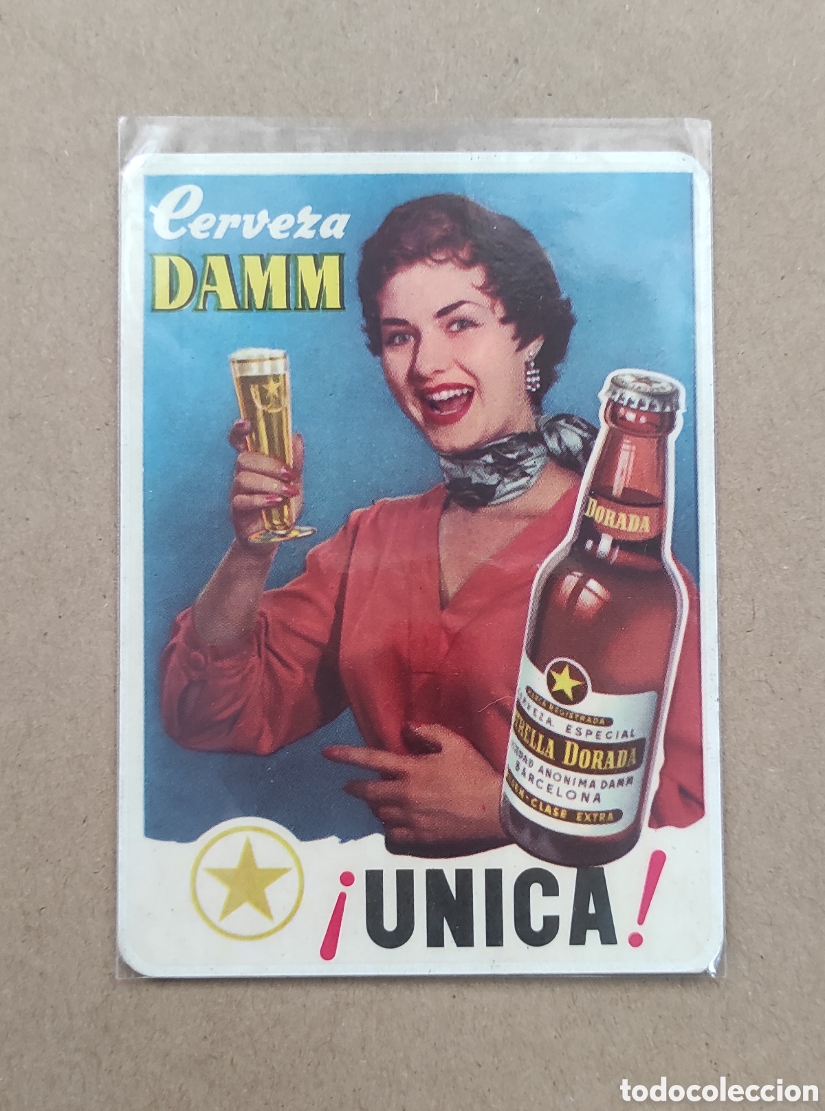 Collectables Calendars: CALENDARIO CERVEZA DAMM 1958