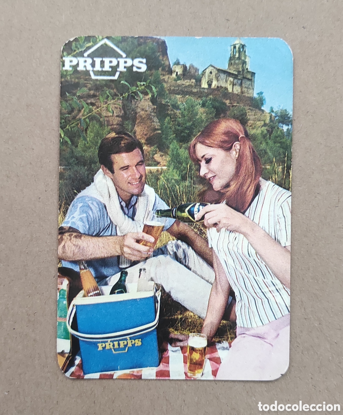 Sammeln von Kalendern: CALENDARIO CERVEZA PRIPPS 1968