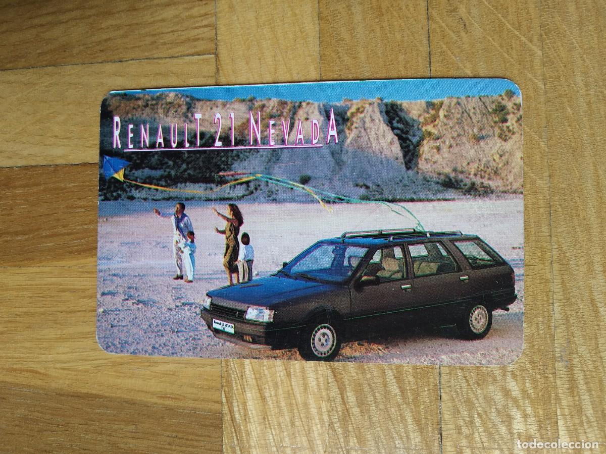 Coleccionismo Calendarios: CALENDARIO FOURNIER RENAULT 21 NEVADA A&Ntilde;O 1988 VER FOTOS ERROR DESCENTRADO
