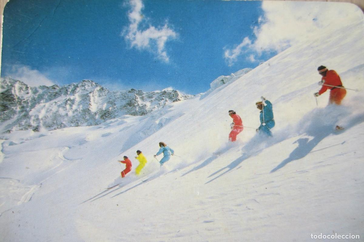 Coleccionismo Calendarios: Calendario Deporte Esquiadores 1997