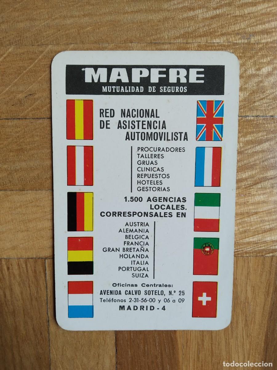 Coleccionismo Calendarios: CALENDARIO FOURNIER MAPFRE MUTUALIDAD DE SEGUROS 1963 VER FOTOS