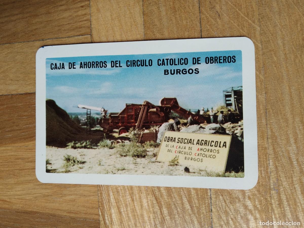Coleccionismo Calendarios: CALENDARIO FOURNIER CAJA DE AHORROS DEL CIRCULO CATOLICO DE OBREROS BURGOS A&Ntilde;O 1961 VER FOTOS
