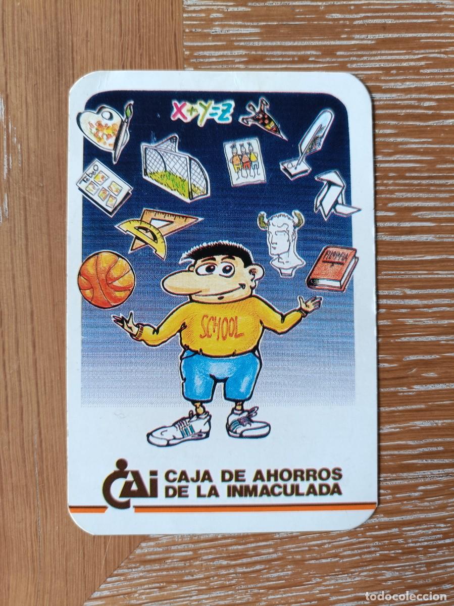 Coleccionismo Calendarios: CALENDARIO BOLSILLO - A&Ntilde;O 1991 - CAJA AHORROS DE LA INMACULADA - BANCO