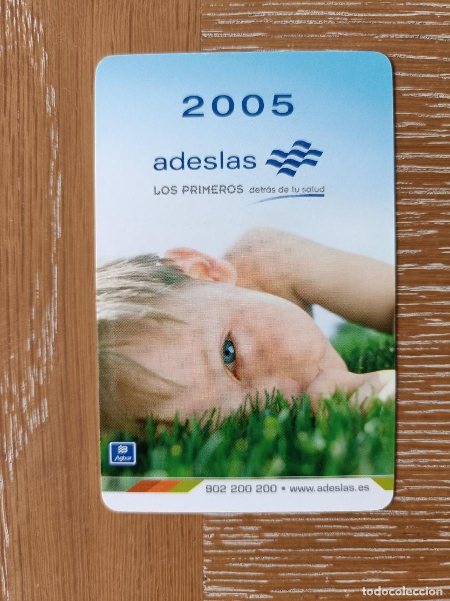 Coleccionismo Calendarios: CALENDARIO BOLSILLO - A&Ntilde;O 2005 - ADESLAS SEGUROS - CASTELLANO