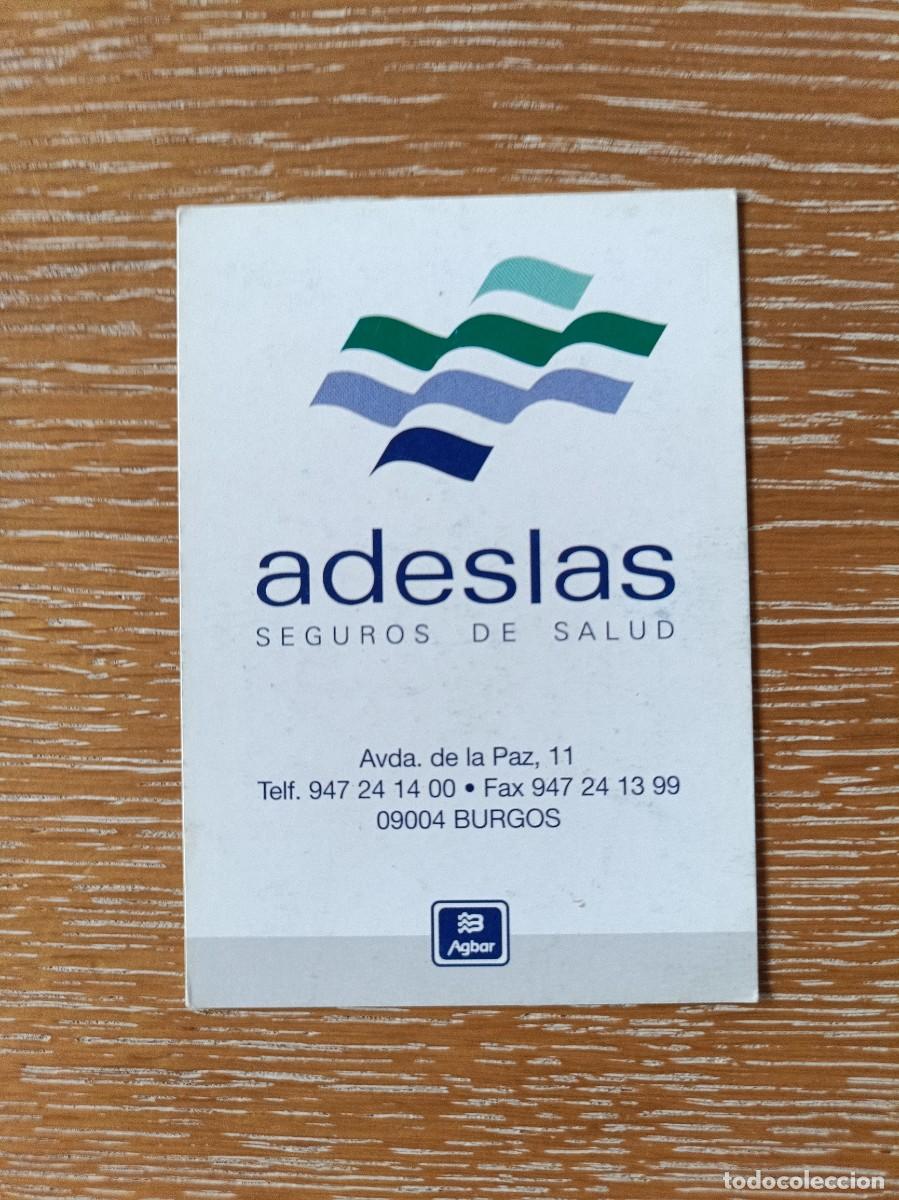 Sammeln von Kalendern: CALENDARIO BOLSILLO - A&Ntilde;O 2005 - ADESLAS SEGUROS - SUCURSAL BURGOS