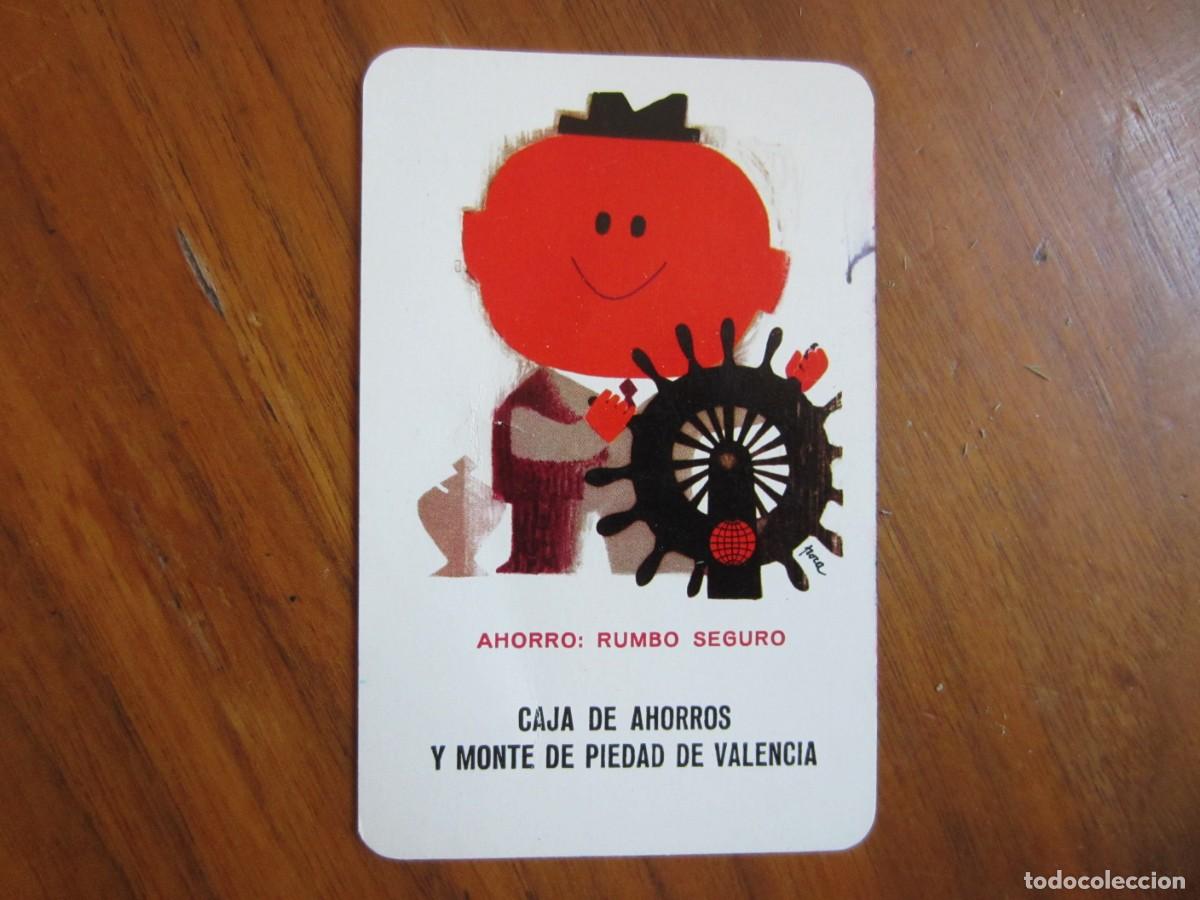 Colecionismo Calend&aacute;rios: CALENDARIO FOURNIER-CAJA DE AHORROS DE VALENCIA-DEL 1964 VER FOTOS