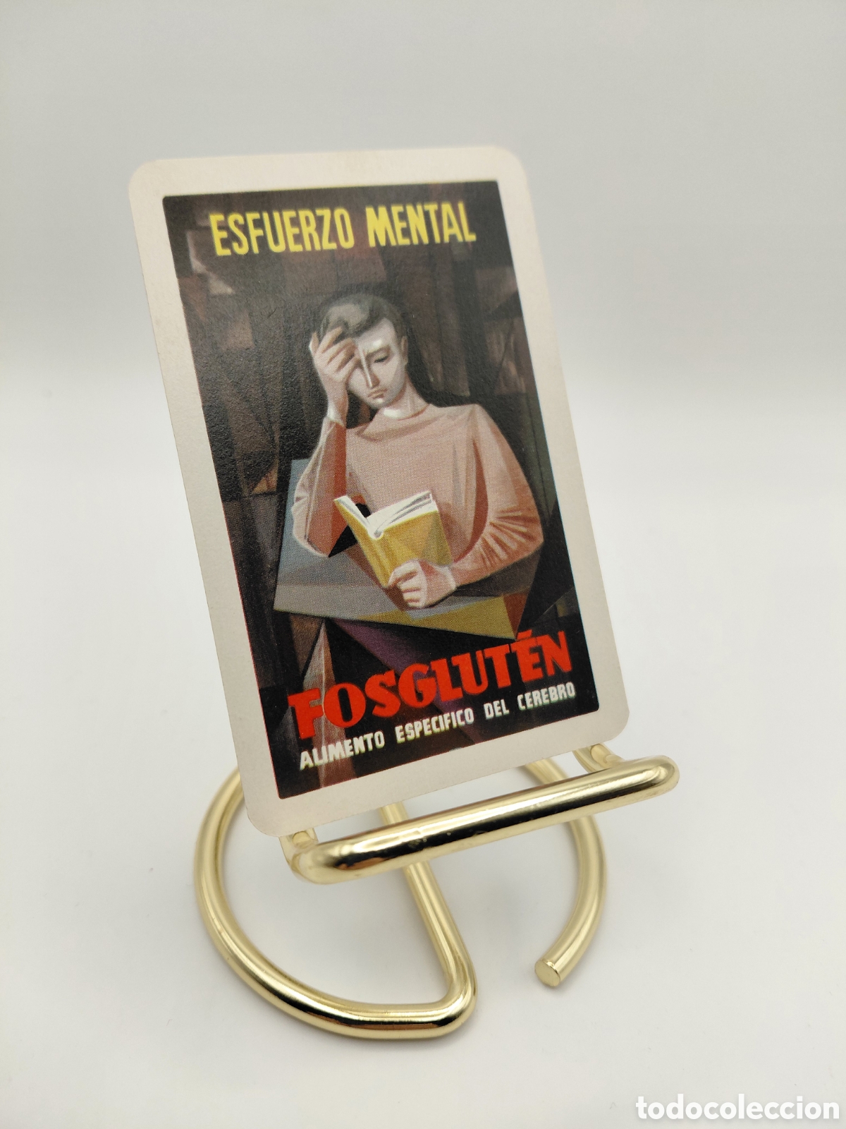 Coleccionismo Calendarios: CALENDARIO FOURNIER FOSGLUT&Eacute;N , ALIMENTO ESPECIFICO DEL CEREBRO 1960