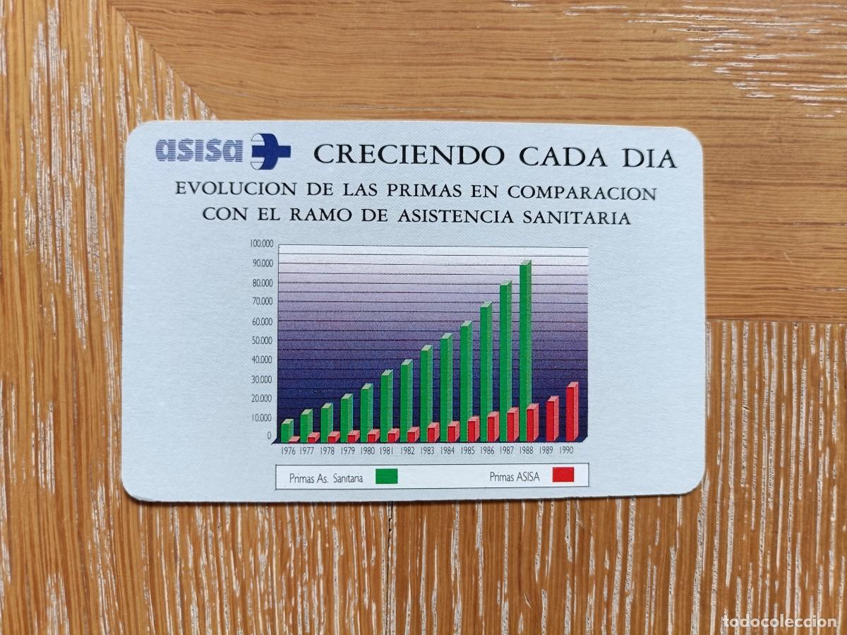 Colecionismo Calend&aacute;rios: CALENDARIO BOLSILLO - A&Ntilde;O 1992 - ASISA - SEGUROS - FOURNIER