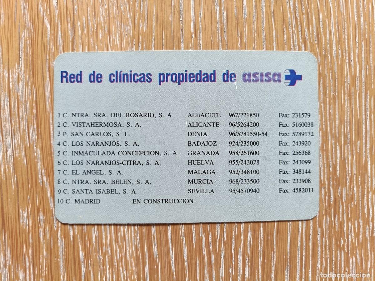 Colecionismo Calend&aacute;rios: CALENDARIO BOLSILLO - A&Ntilde;O 1992 - ASISA - SEGUROS - FOURNIER