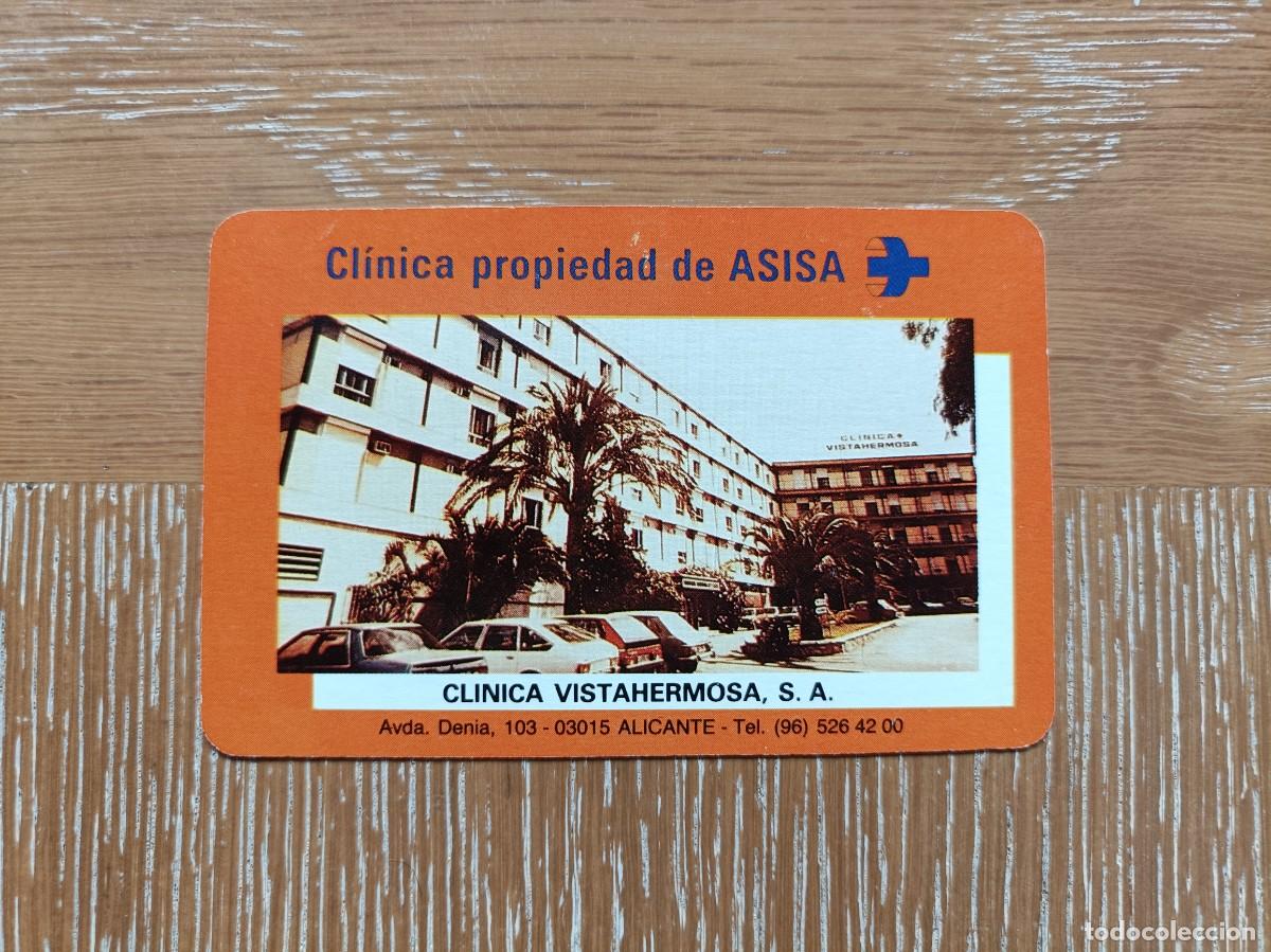 Colecionismo Calend&aacute;rios: CALENDARIO BOLSILLO - A&Ntilde;O 1992 - ASISA - SEGUROS - FOURNIER - CLINICA VISTAHERMOSA ALICANTE