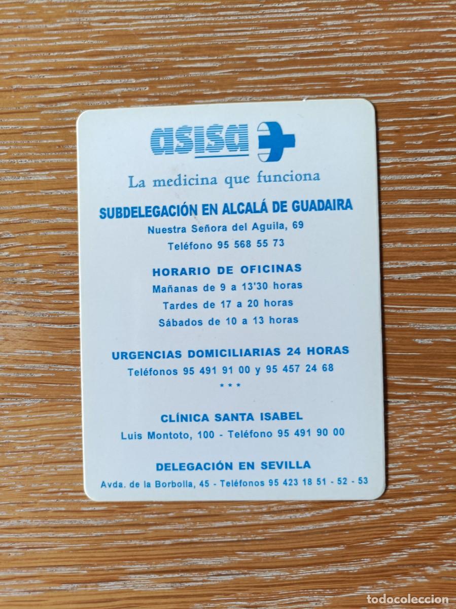 Collezionismo Calendari: CALENDARIO BOLSILLO - A&Ntilde;O 2000 - ASISA - SEGUROS - DELEGACI&Oacute;N DE ALCAL&Aacute; DE GUADAIRA