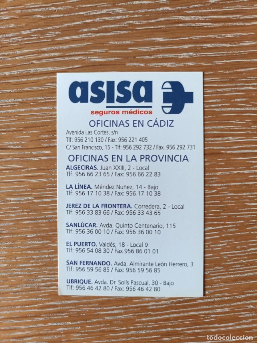 Collezionismo Calendari: CALENDARIO BOLSILLO - A&Ntilde;O 2014 - ASISA - SEGUROS - DELEGACIONES C&Aacute;DIZ