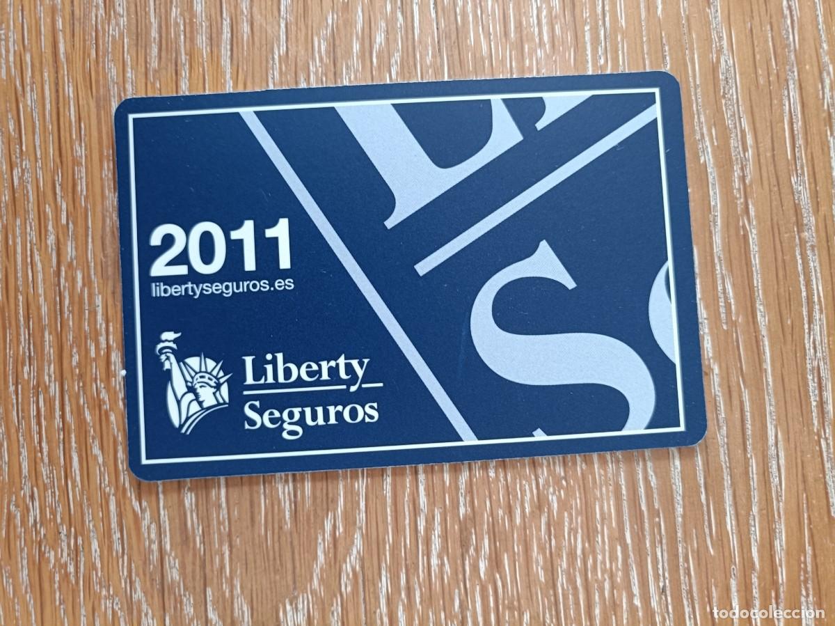 Colecionismo Calend&aacute;rios: CALENDARIO BOLSILLO - A&Ntilde;O 2011 - LIBERTY SEGUROS