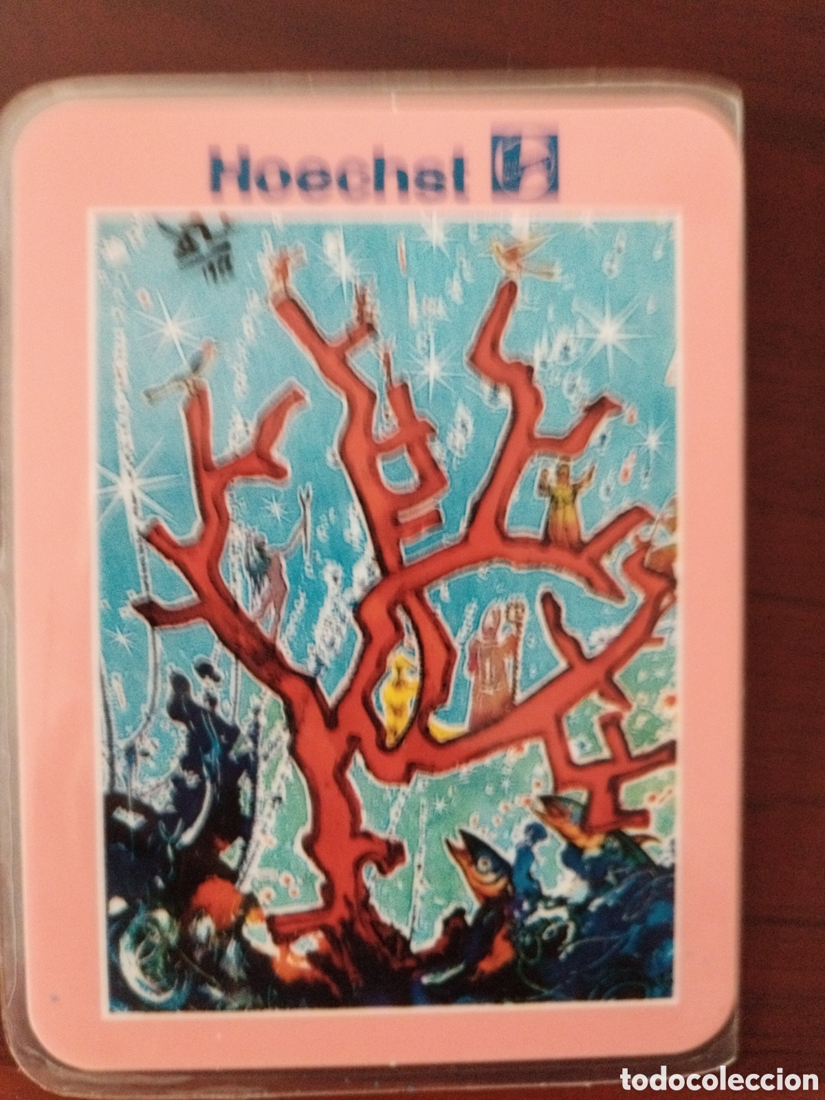 Colecionismo Calend&aacute;rios: Calendario plastificado hoechst a&ntilde;o 1990