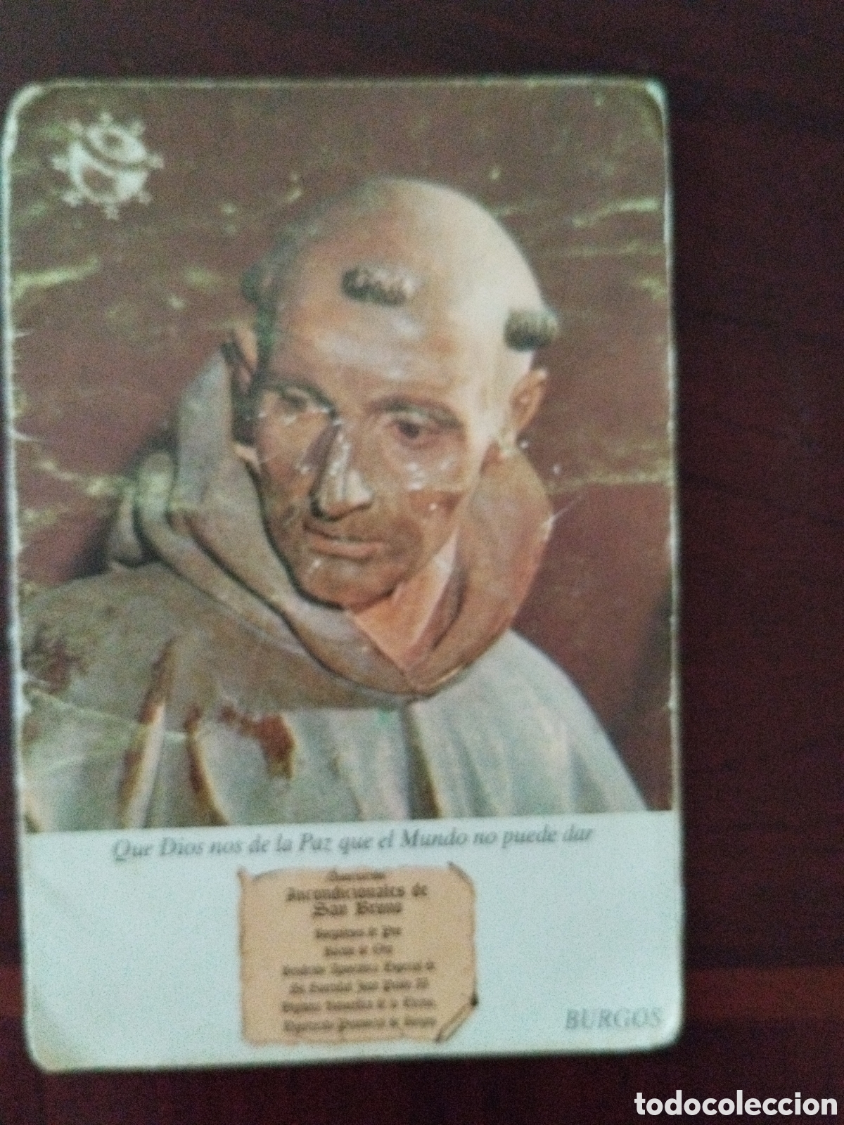 Colecionismo Calend&aacute;rios: Calendario san bruno con publicidad de caja c&iacute;rculo de burgos a&ntilde;o 2002