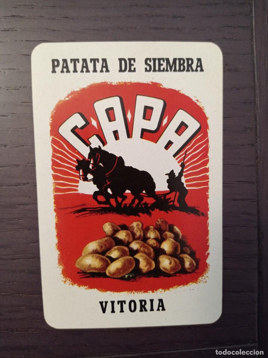 Coleccionismo Calendarios: CALENDARIO FOURNIER. PATATA DE SIEMBRA CAPA (SIN MARCA LATERAL). A&Ntilde;O 1963