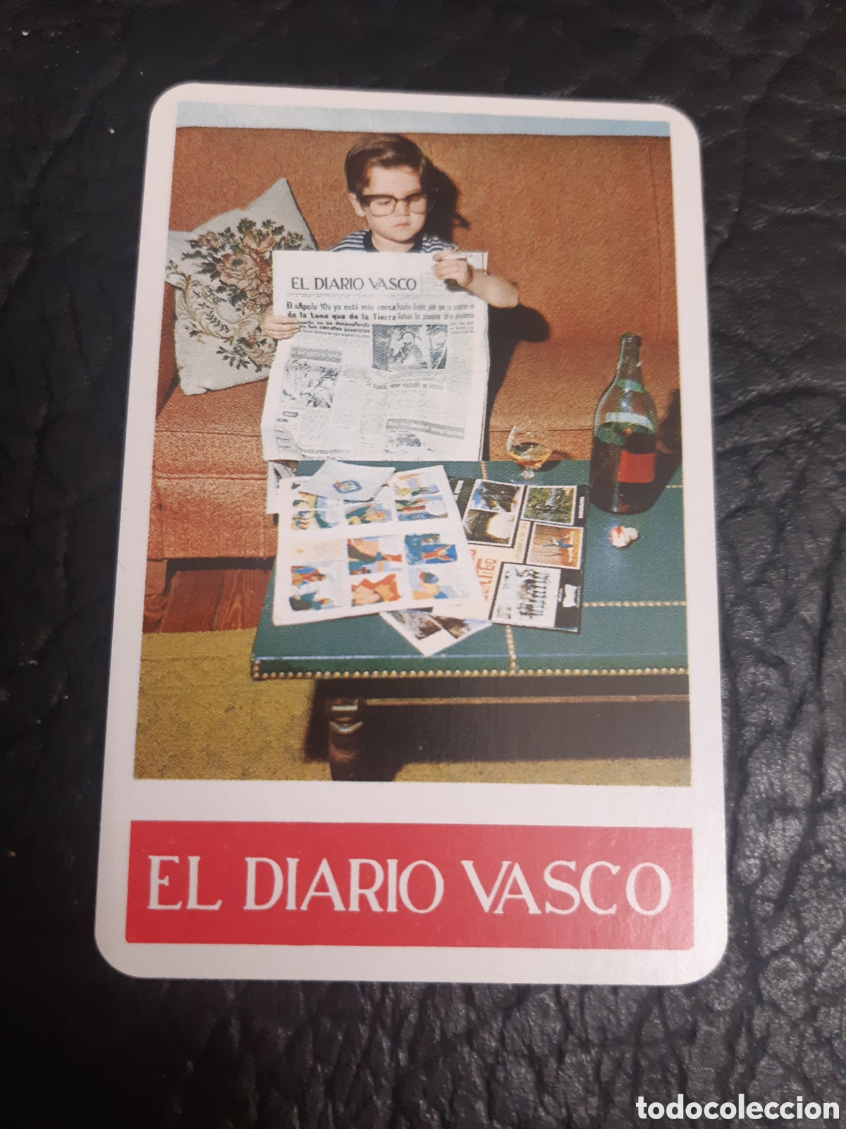 Coleccionismo Calendarios: Calendario fournier Diario Vasco 1970