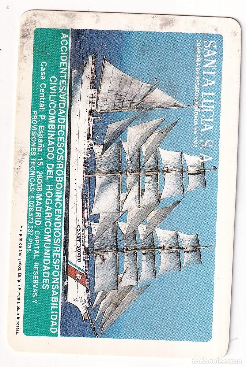 Sammeln von Kalendern: Calendario fournier 1985 Santa Lucia. Accidentes vida, decesos, incendios, responsabilidad.