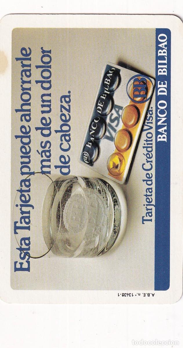 Collectionnisme Calendriers: Calendario fournier 1982 Banco de Bilbao. Tarjeta de cr&eacute;dito visa