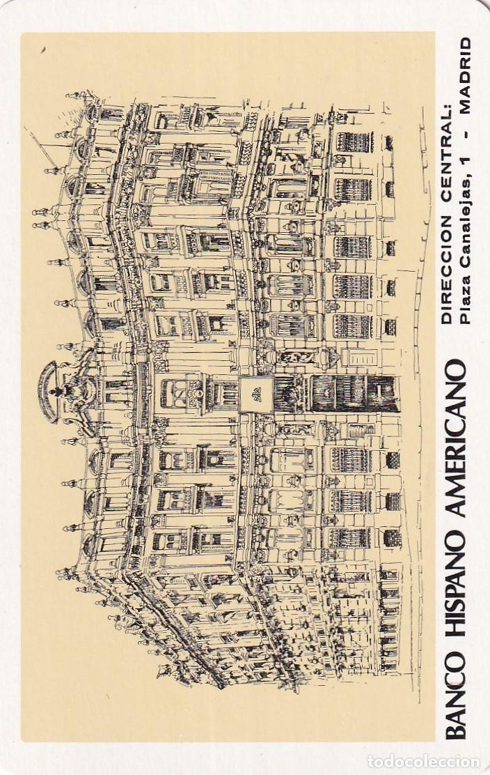 Coleccionismo Calendarios: Calendario fournier 1980 Banco Hispoano Americano. Direcci&oacute;n central Madrid