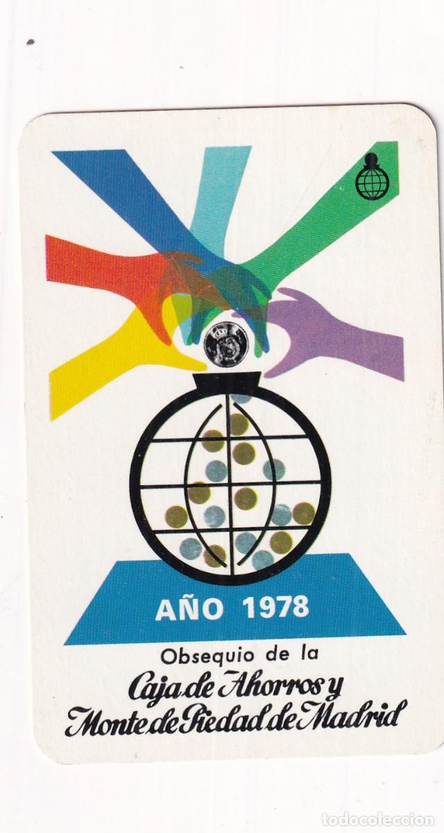 Coleccionismo Calendarios: Calendario fournier 1978 caja de ahorros y monte de piedad Madrid