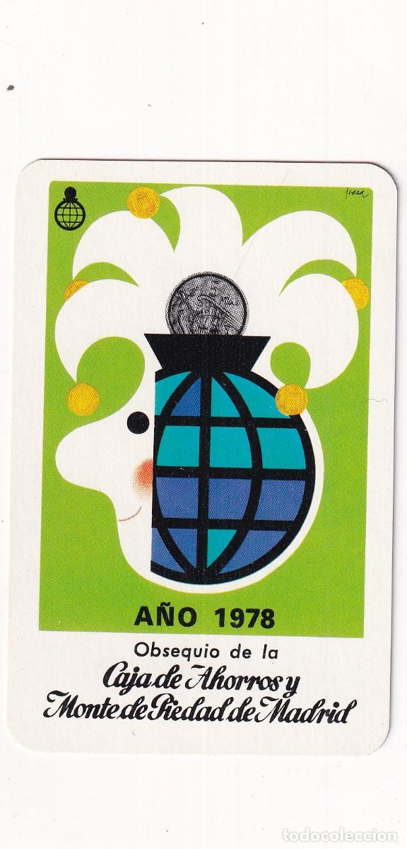 Coleccionismo Calendarios: Calendario fournier 1978 Caja de ahorros y Monte de piedad de Madrid