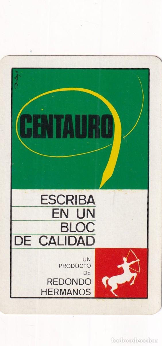 Coleccionismo Calendarios: Calendario fournier 1970 centauro. Escriba en un bloc de calidad. Hermanos redondo