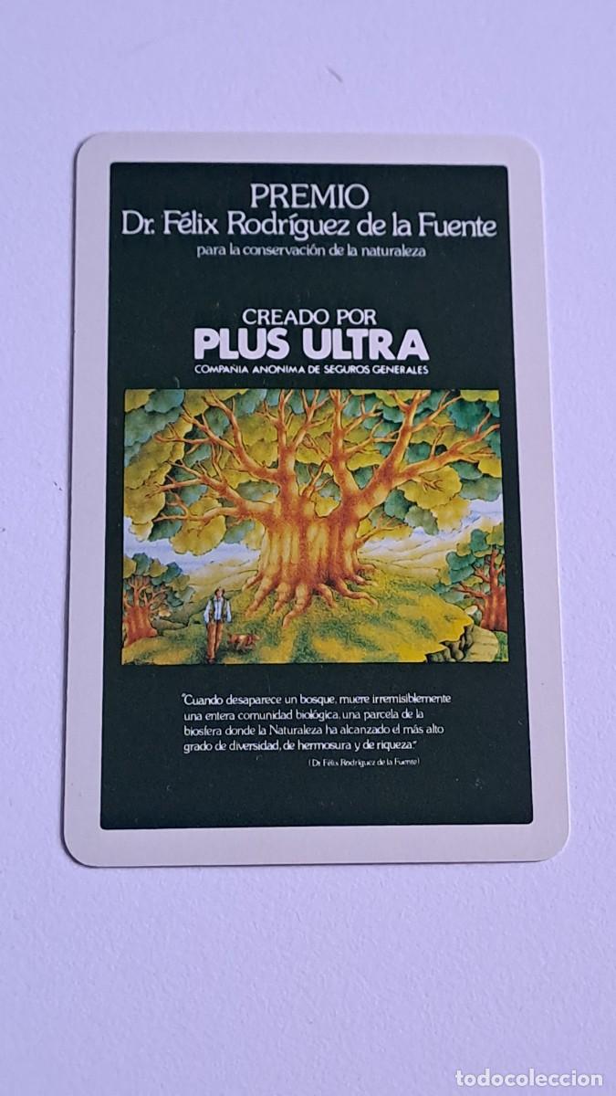 Sammeln von Kalendern: ANTIGUO CALENDARIO PREMIO FELIX RODRIGUEZ DE LA FUENTE 1982