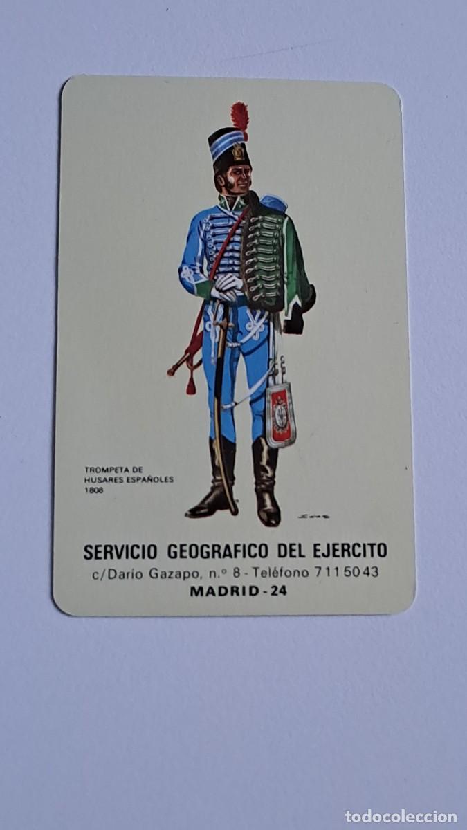 Coleccionismo Calendarios: ANTIGUO CALENDARIO TROMPETA DE HUSARES 1982