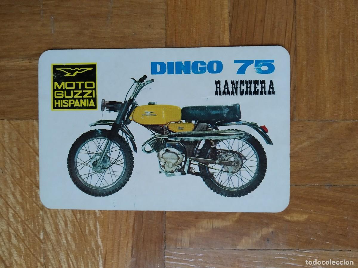 Coleccionismo Calendarios: CALENDARIO FOURNIER MOTO GUZZI HISPANIA. DINGO 75 RANCHERA. A&Ntilde;O 1970. VER FOTOS