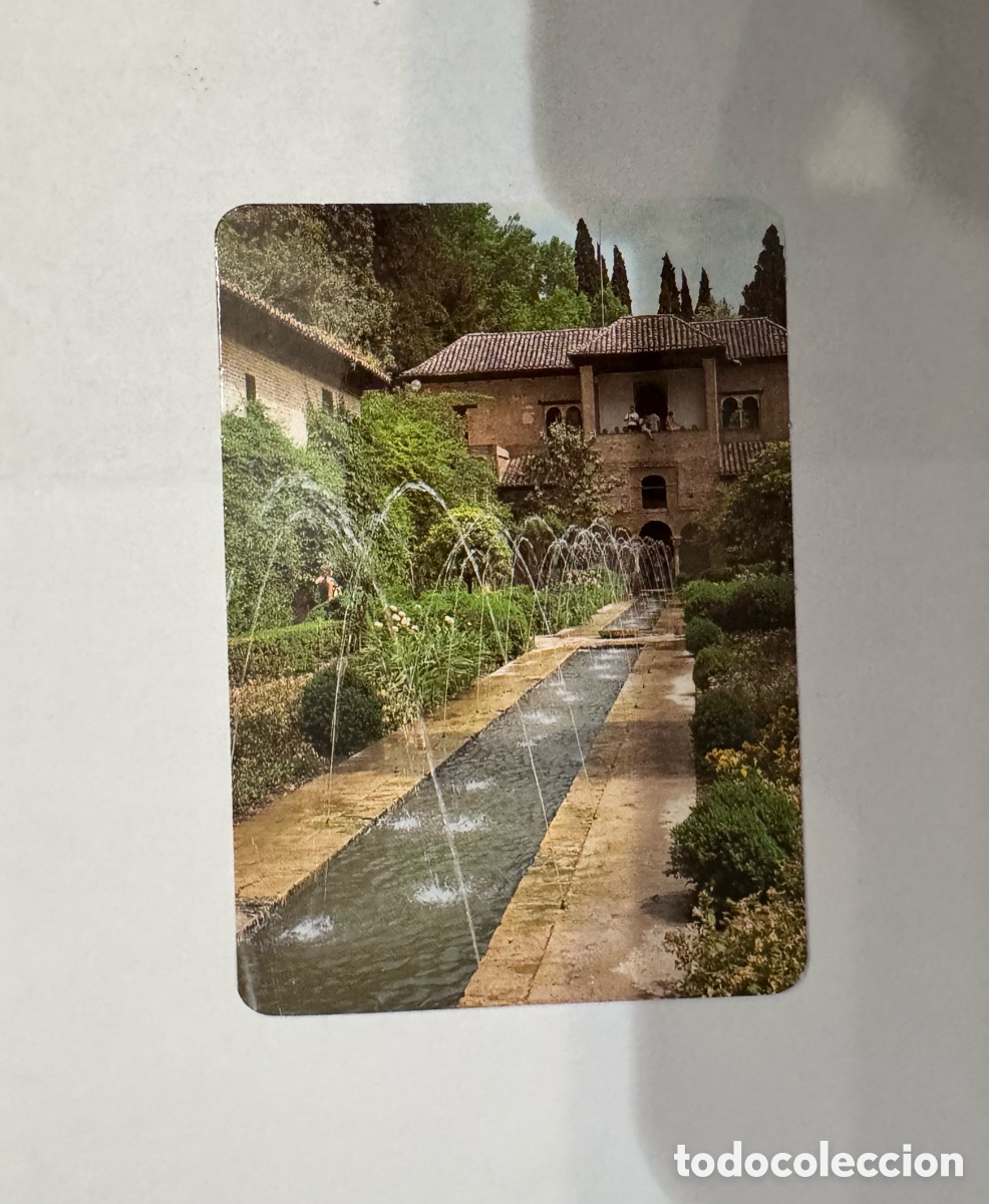 Coleccionismo Calendarios: Calendario publicitario Granada, jardines de la Alhambra, a&ntilde;o 2003