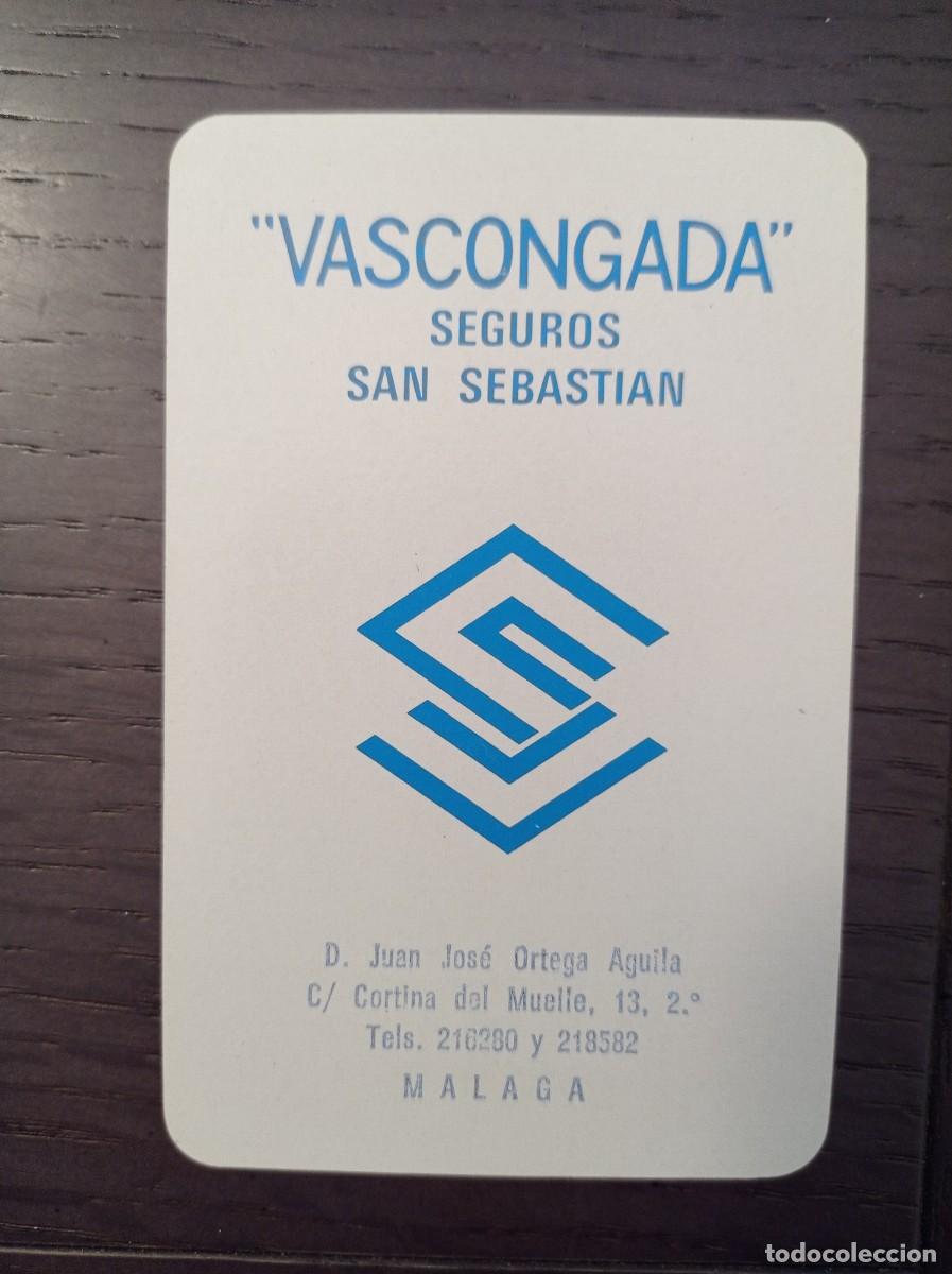 Coleccionismo Calendarios: CALENDARIO FOURNIER. VASCONGADA SEGUROS. SUCURSAL DE M&Aacute;LAGA. A&Ntilde;O 1974