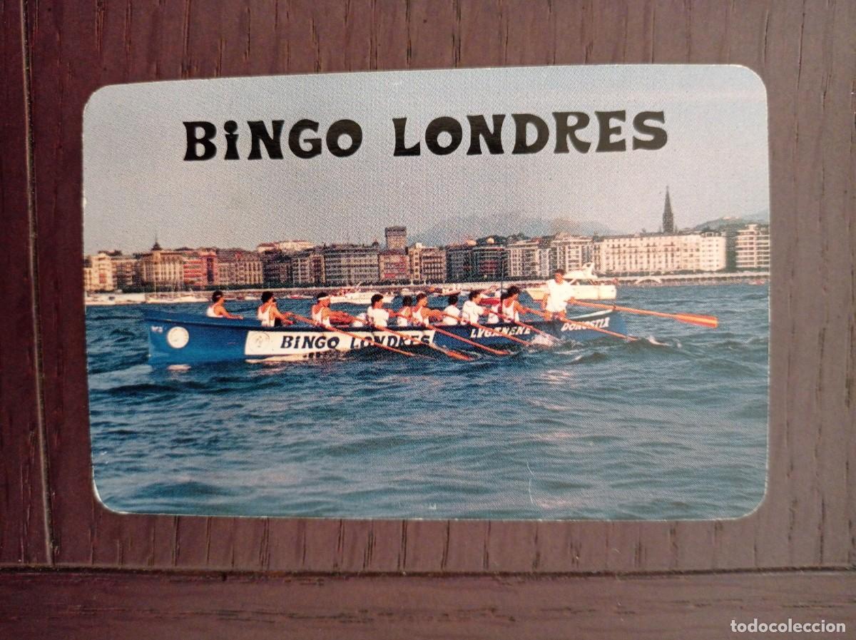 Collezionismo Calendari: CALENDARIO FOURNIER. BINGO LONDRES. A&Ntilde;O 1990