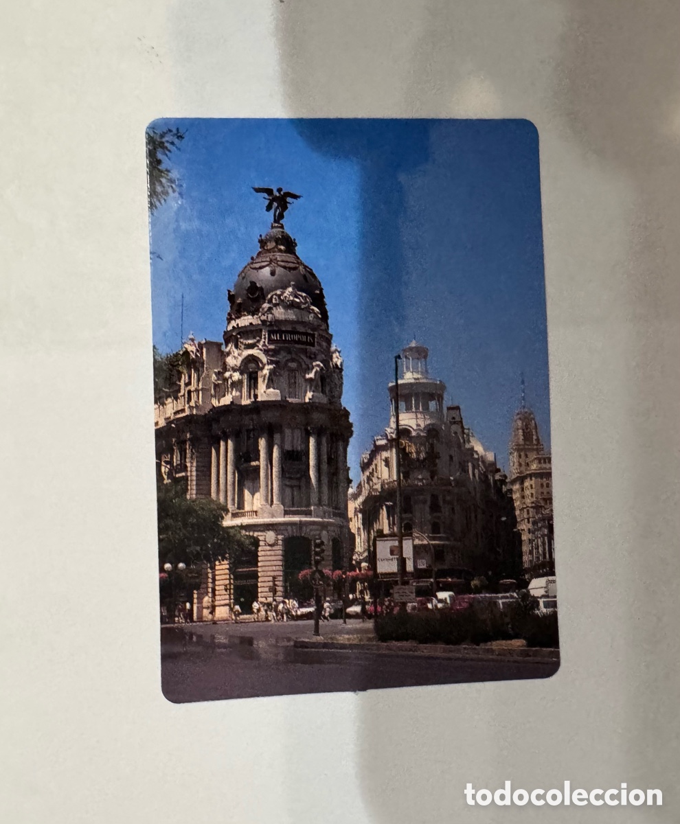 Coleccionismo Calendarios: Calendario publicitario Madrid, Gran V&iacute;a, a&ntilde;o 2002